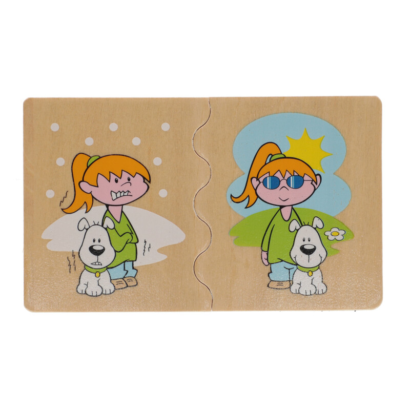 Puzzle educaționale Cognito – Opposites de la Beleduc