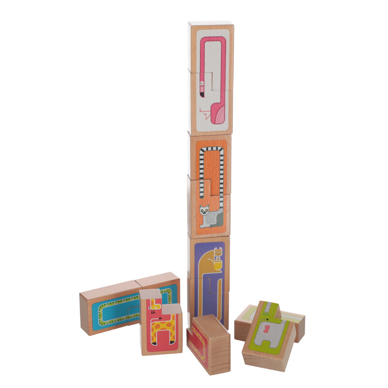 Joc didactic și puzzle 2 în 1 Humanico Emoții de la Beleduc