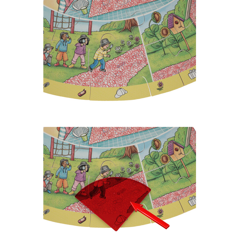 Puzzle educativ Detectivul XXL din Beleduc