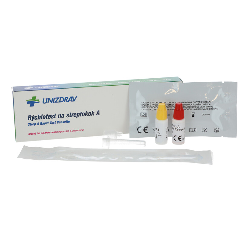 Test rapid profesional pentru streptococ A, 1 buc