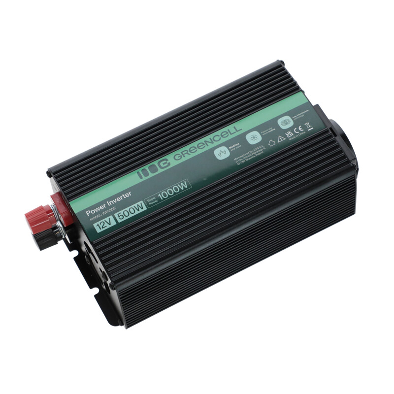 Convertor de tensiune auto Greencell 500W / 1000W pentru concentrator de oxigen pentru uz casnic