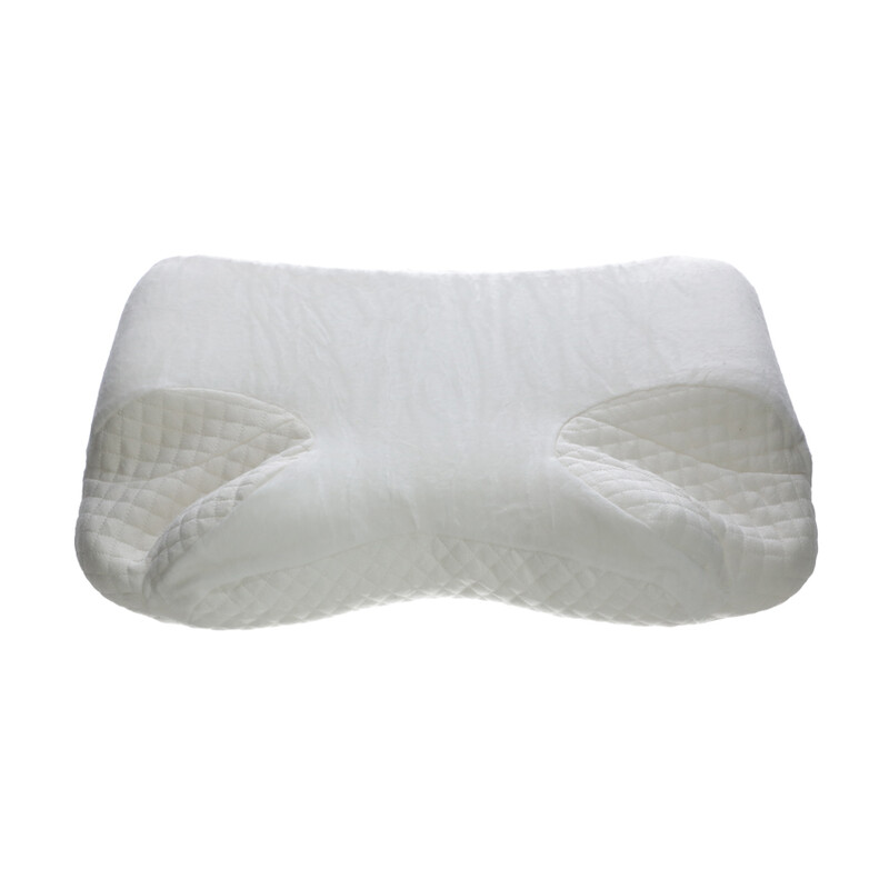 Pernă ortopedică cu decupaj pentru somnul cu mască CPAP