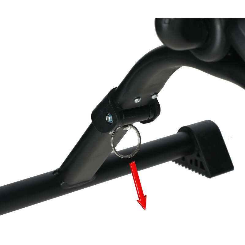 Bicicletă cu pedale TEMPO, neagră