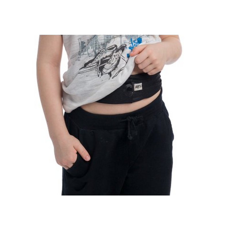 Centură Dia pentru pompa de insulina, opaca, neagră