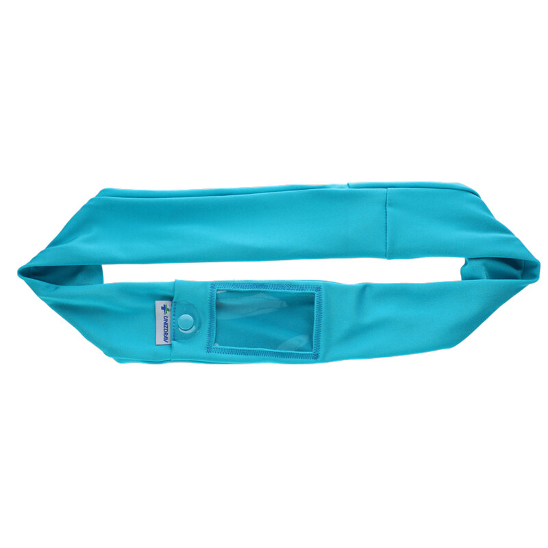 Centură Dia pentru pompa de insulină cu "fereastră", turcoaz