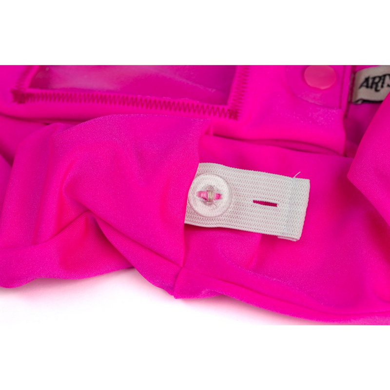 Centură Dia pentru pompa de insulina cu decupaj tip fereastră, roz închis