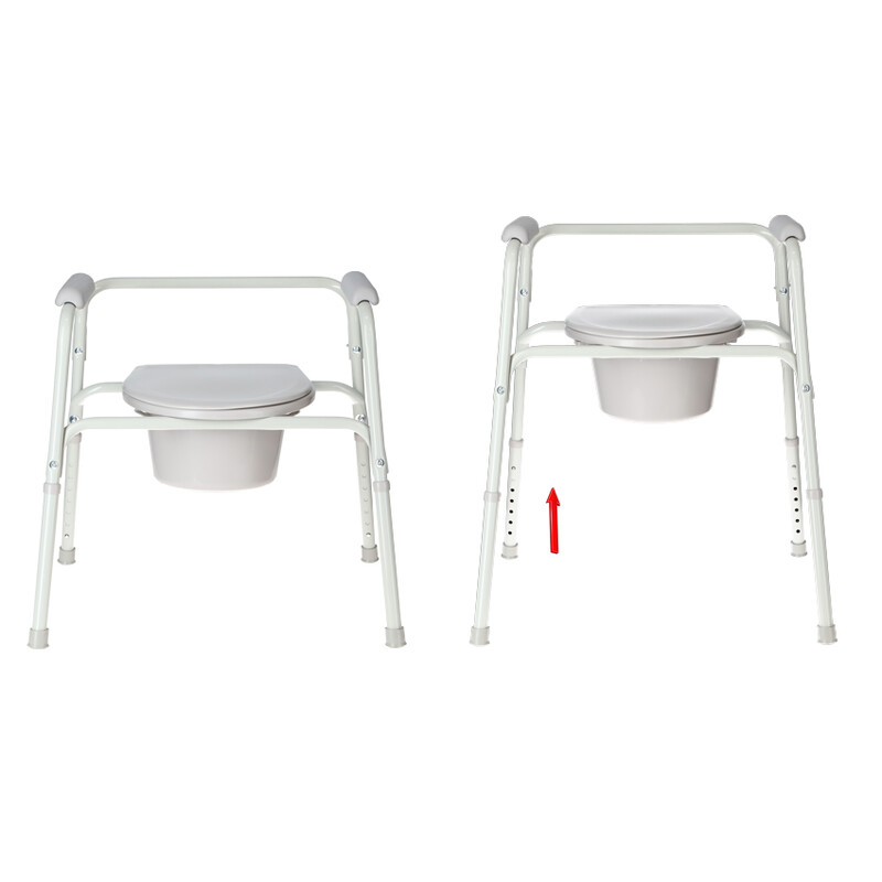 Scaun de toaletă fix UNIZDRAV