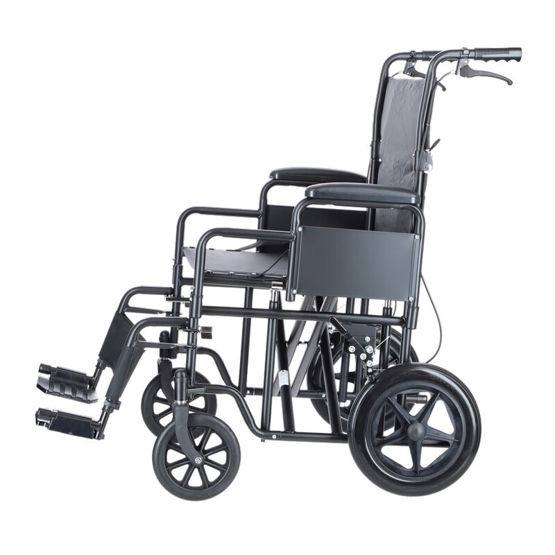 Scaun cu rotile pentru transfer UNIZDRAV, 50 cm