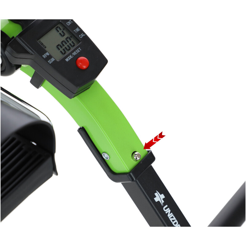 Bicicletă cu pedale cu afișaj digital UNIZDRAV