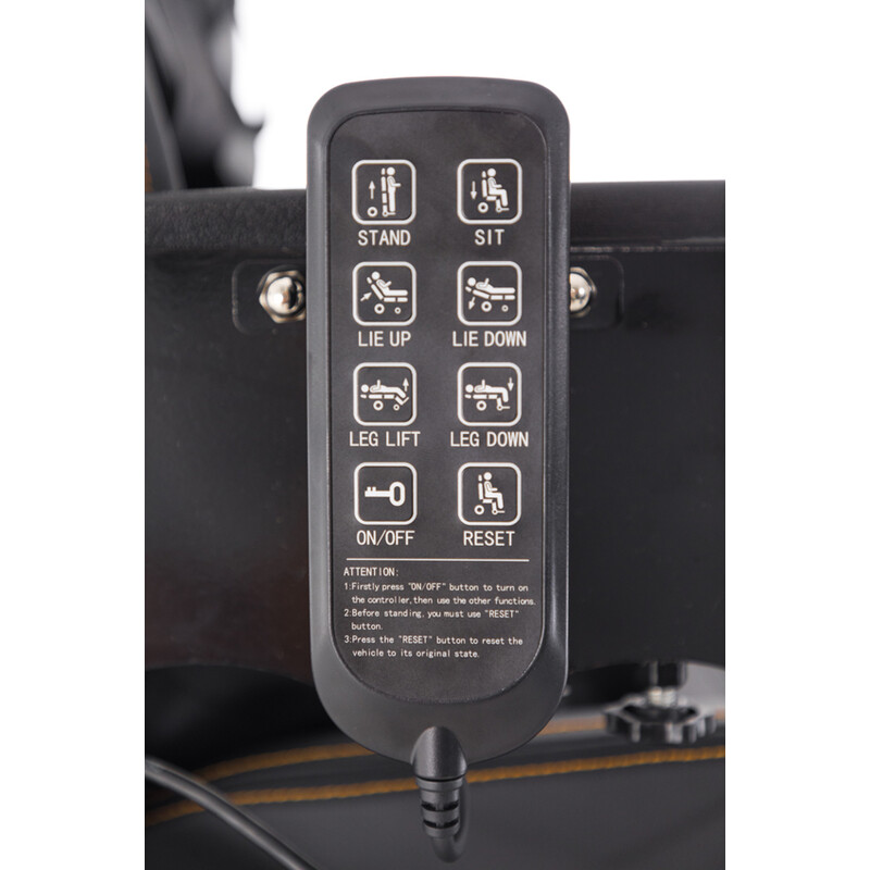 Scaun cu rotile electric cu ridicare verticală