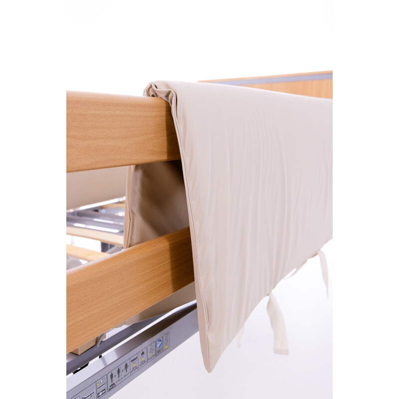 Huse de protecție pentru lateralele patului cu curele, 1 pereche