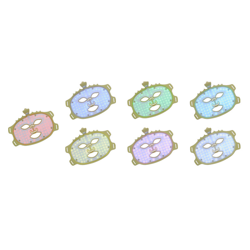 Mască cu fototerapie LED GOLD UNIZDRAV