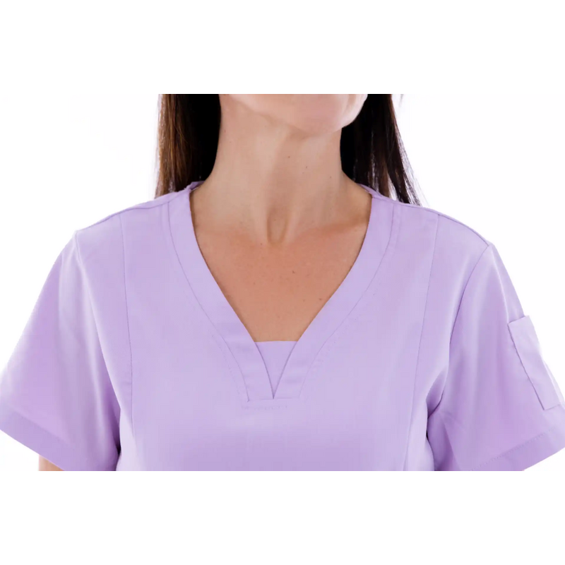Bluză medicală damă Unidress Basic, lavandă