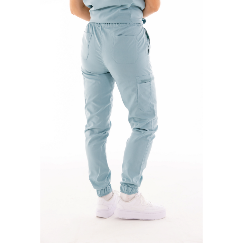 Pantaloni medicali damă Unidress Comfort, albastru pastel
