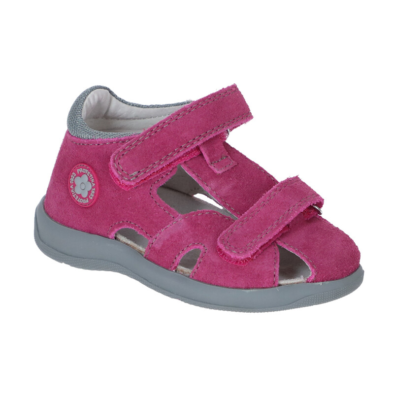 Pantofi ortopedici pentru copii - tip 116  roz-gri