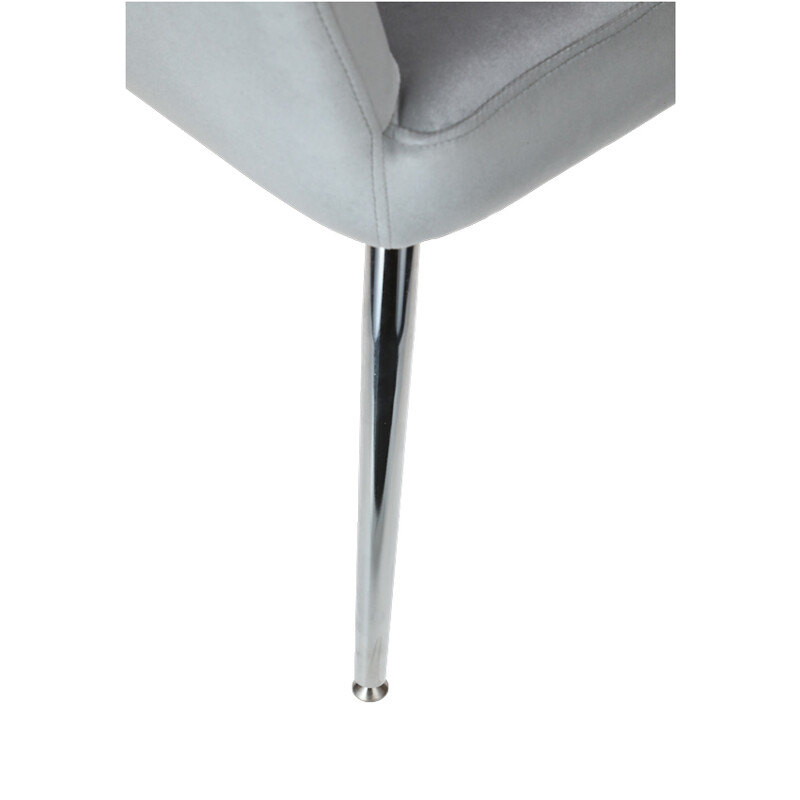 Fotoliu de relaxare cu taburet Silver Luxury