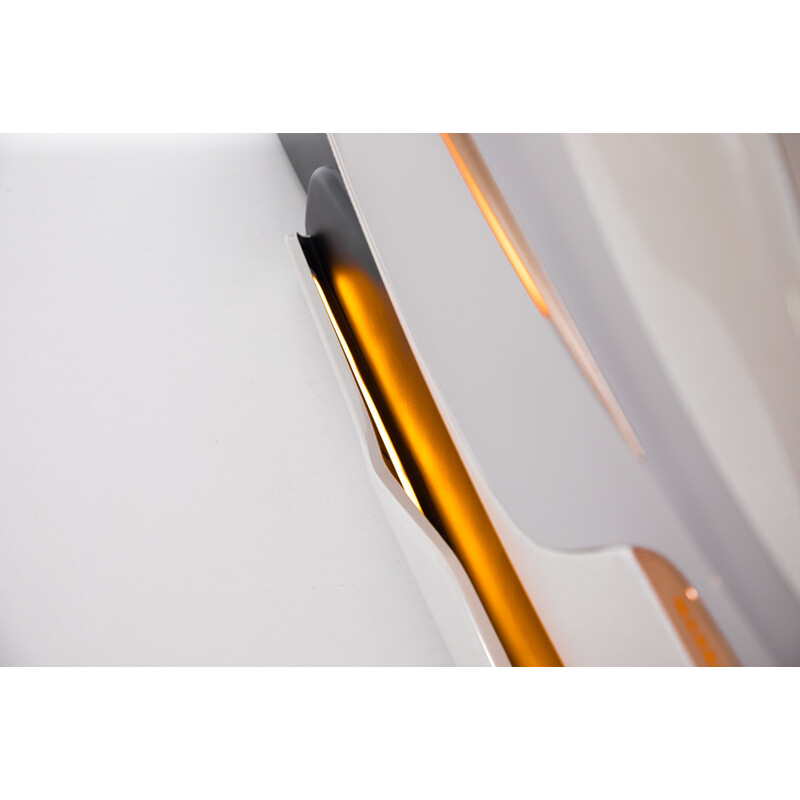 Fotoliu electric de masaj ProLux 4D MASSAGER cu ionizator de aer, alb