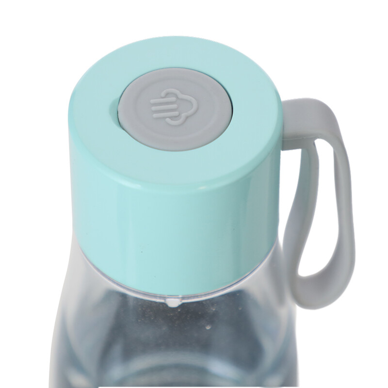 Sticlă pentru producerea apei cu hidrogen, turcoaz