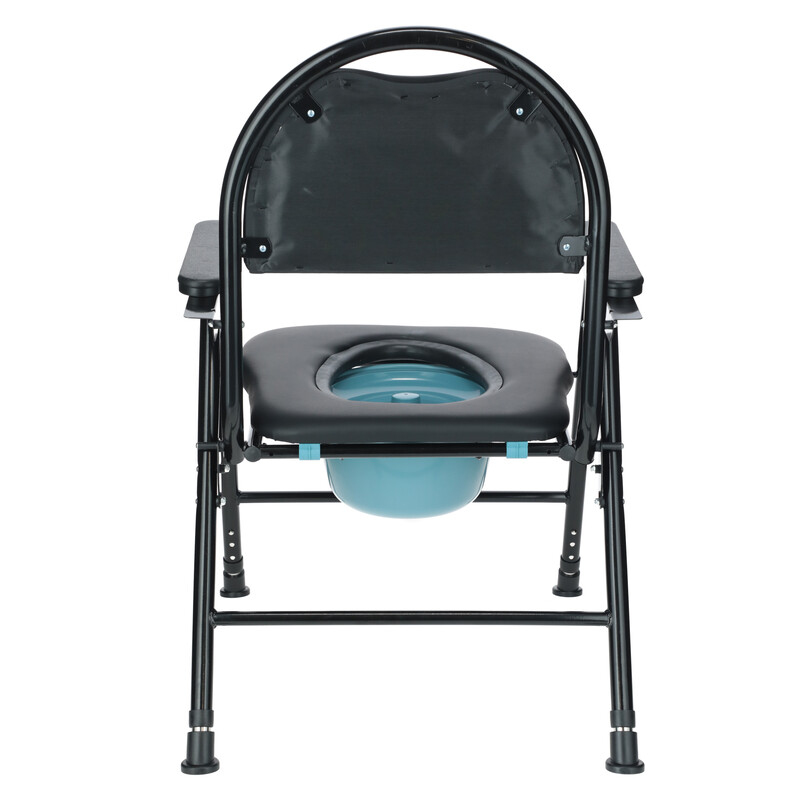 Scaun de toaletă pliant UNIZDRAV - URME DE UZURĂ ȘEZUT LA PUNCTUL DE MONTARE