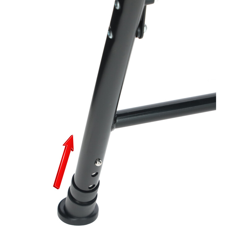 Scaun de toaletă pliant UNIZDRAV - URME DE UZURĂ ȘEZUT LA PUNCTUL DE MONTARE