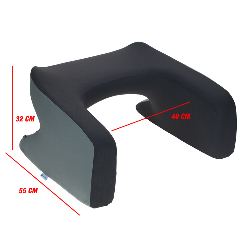 Masă ergonomică 3 în 1 cu pernă pentru laptop, citit și jocuri