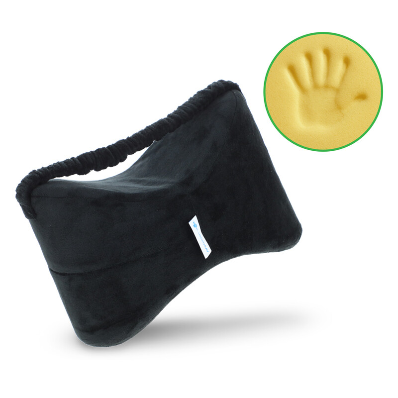 Pernă ergonomică pentru poziționarea corectă a picioarelor cu bandă elastică UNIZDRAV