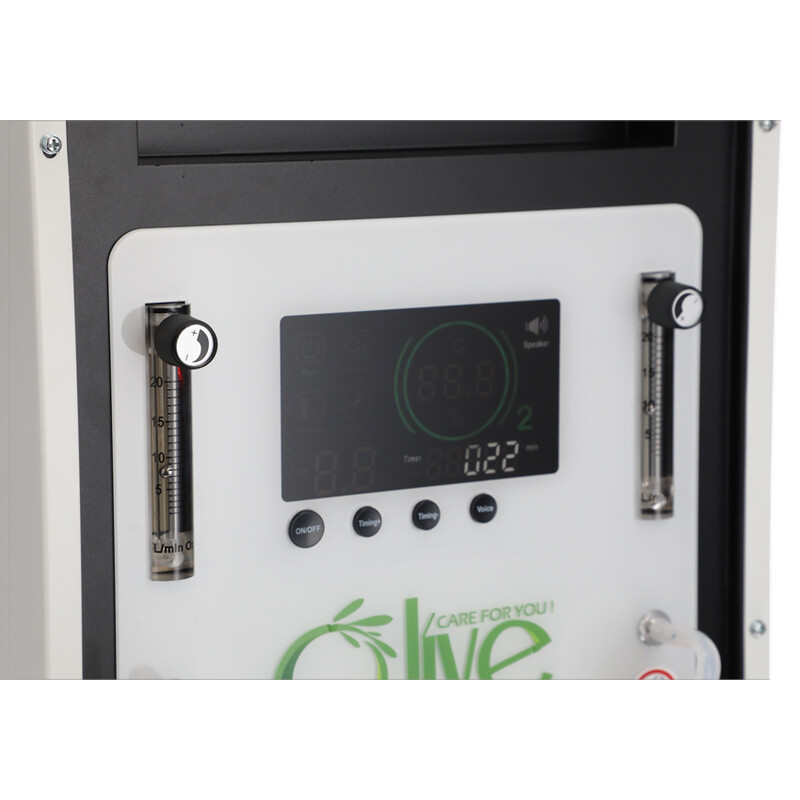 Concentrator de oxigen profesional de 20 l pentru două persoane OLIVE