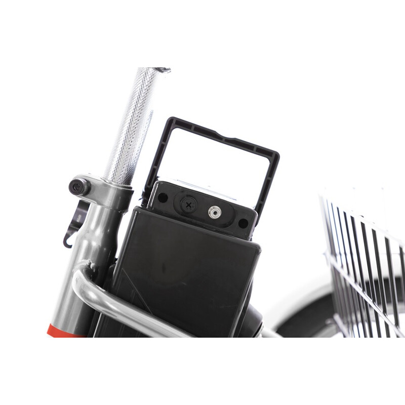 Tricicletă electrică Tornado ZTECH, argintie