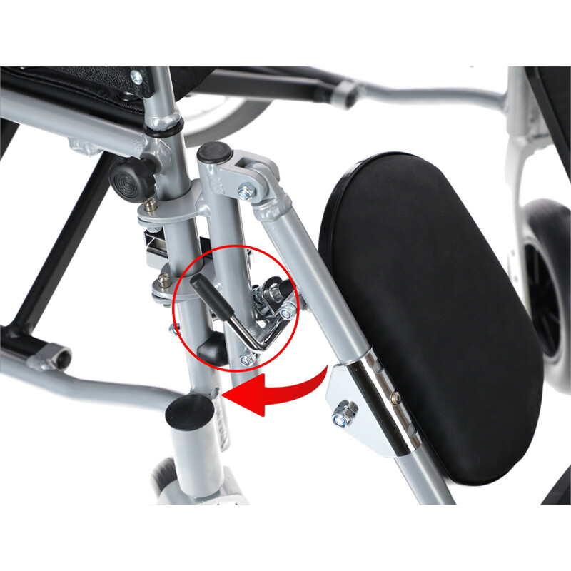 Scaun cu rotile reglabil