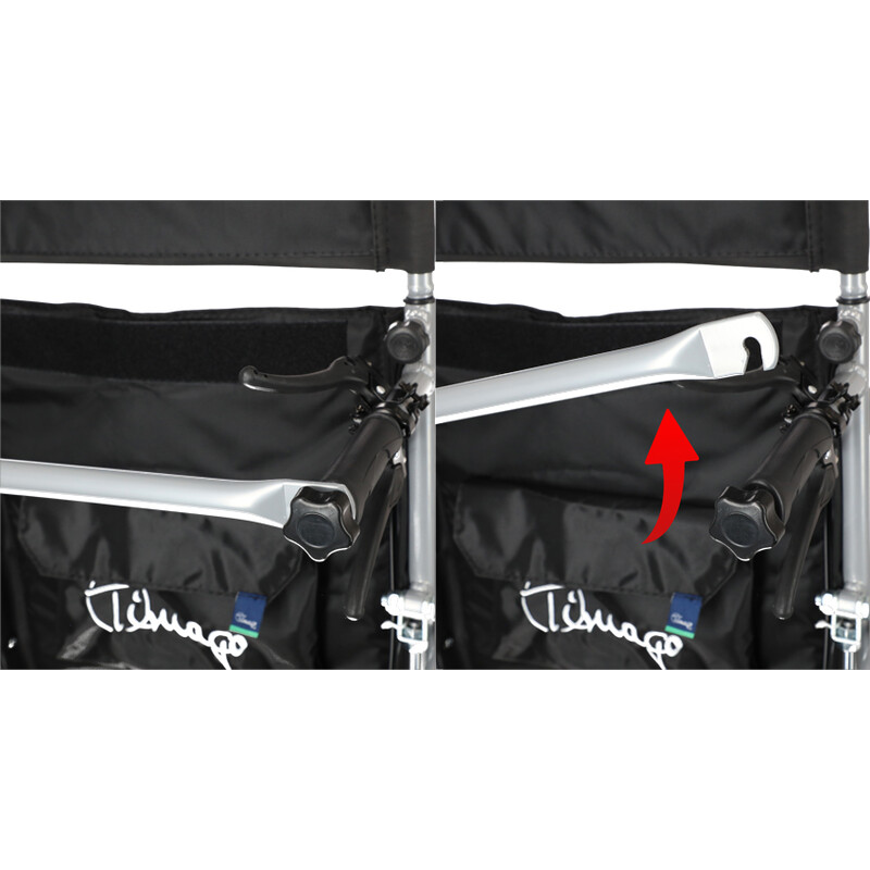 Scaun cu rotile reglabil