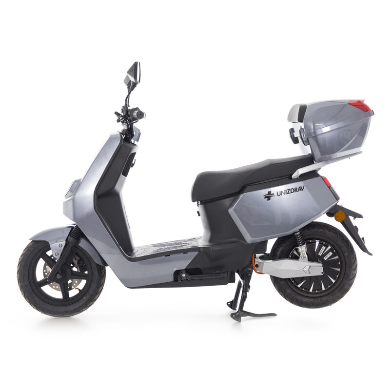 Scuter electric UNIZDRAV e-City cu o autonomie de 60 km