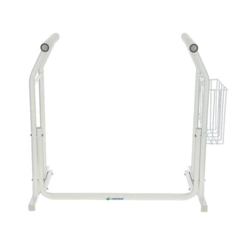 Suport pentru toaletă cu coș de depozitare UNIZDRAV