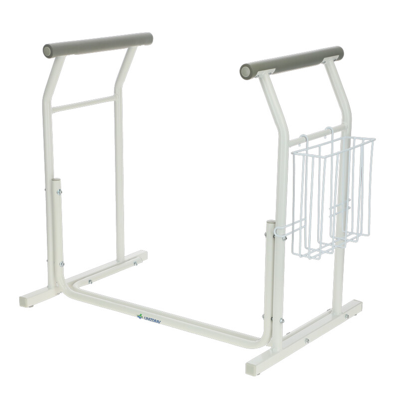 Suport pentru toaletă cu coș de depozitare UNIZDRAV