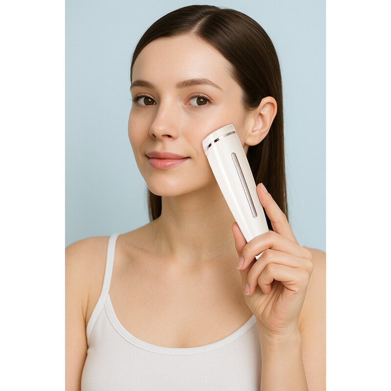 Aparat galvanic cu ultrasunete pentru față