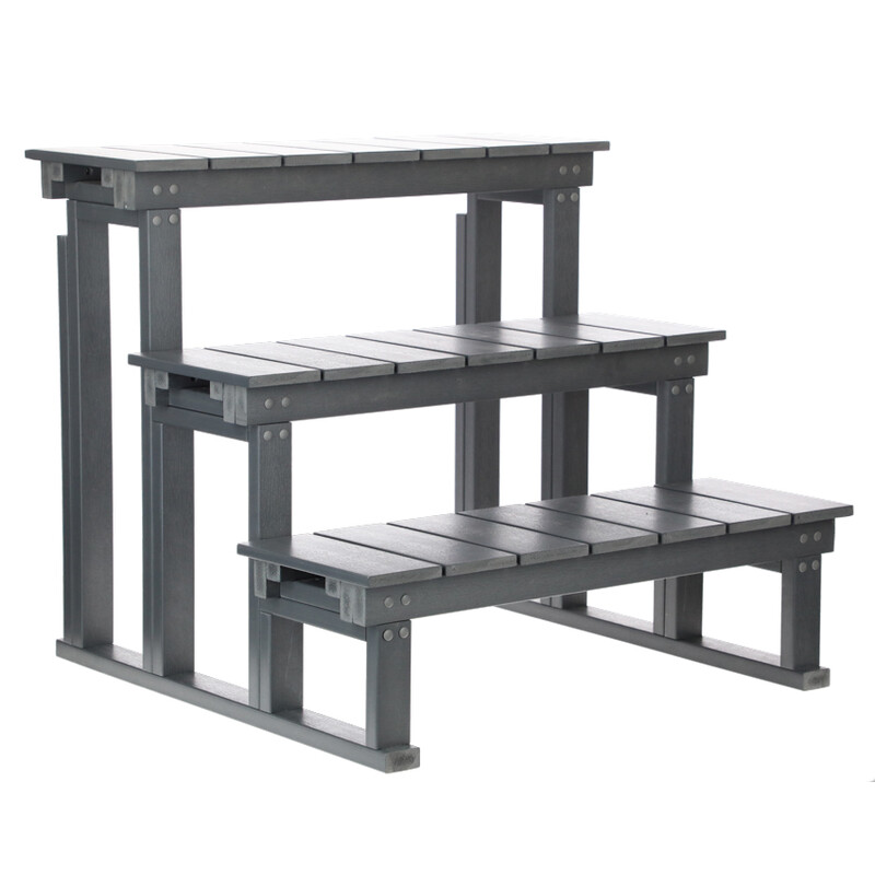 Scară cu trei trepte pentru jacuzzi