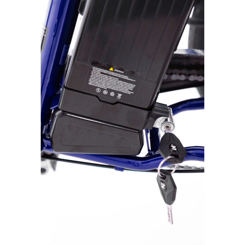 Tricicletă electrică  Tornado ZTECH, albastră