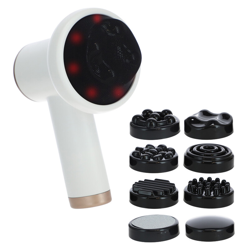 Aparat de masaj 8 în 1 cu afișaj LCD