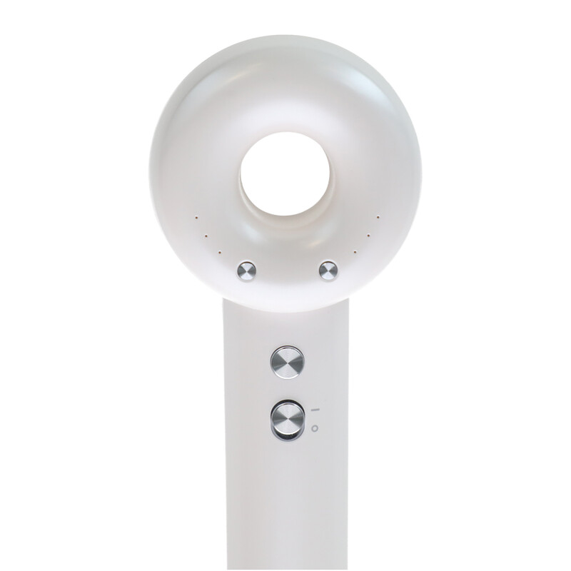 Uscător de păr cu ionizator de aer, alb