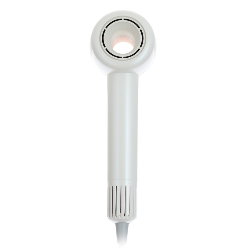 Uscător de păr cu ionizator de aer, alb-auriu