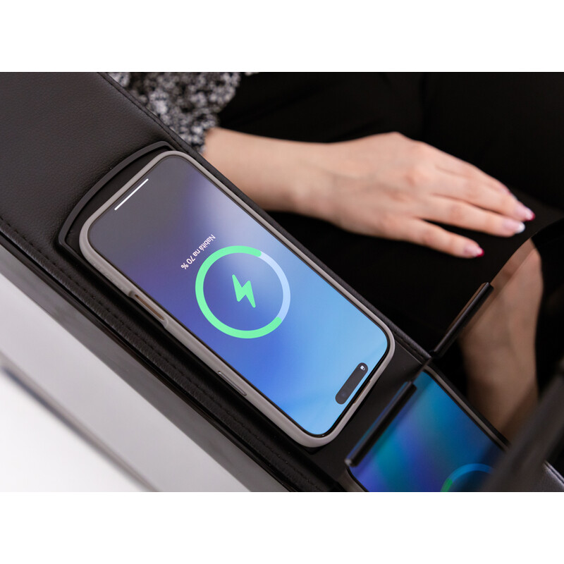 Scaun electric de masaj Prestige 3D MASSAGER cu ionizator de aer, negru