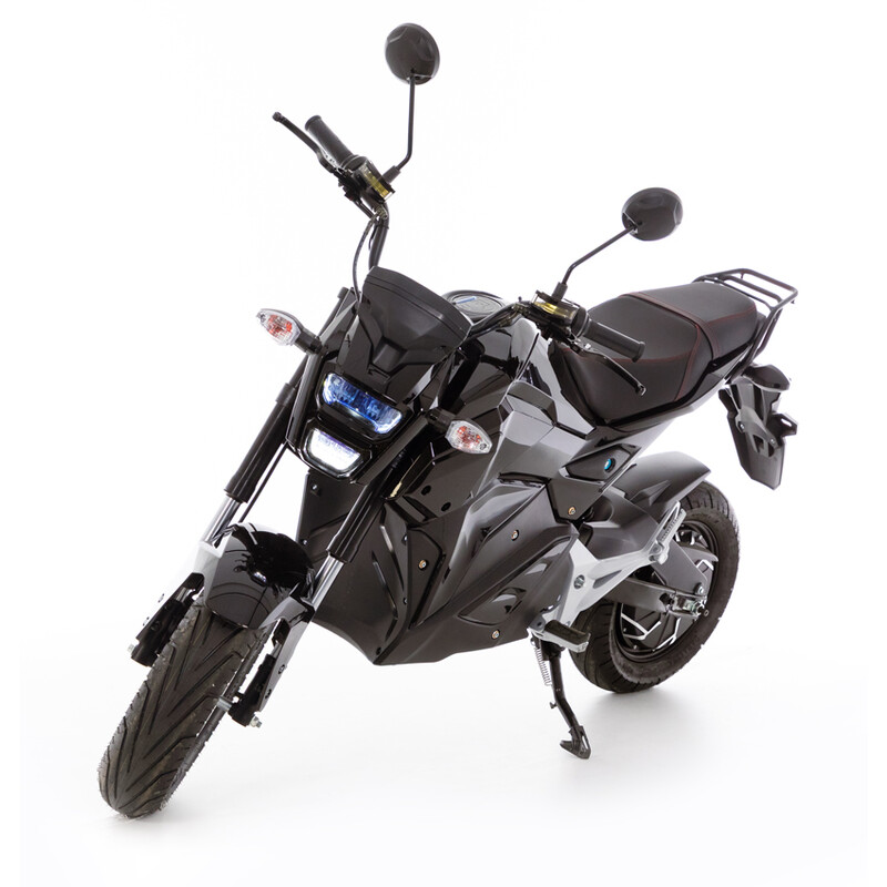 Motocicletă electrică e-Flex, neagră