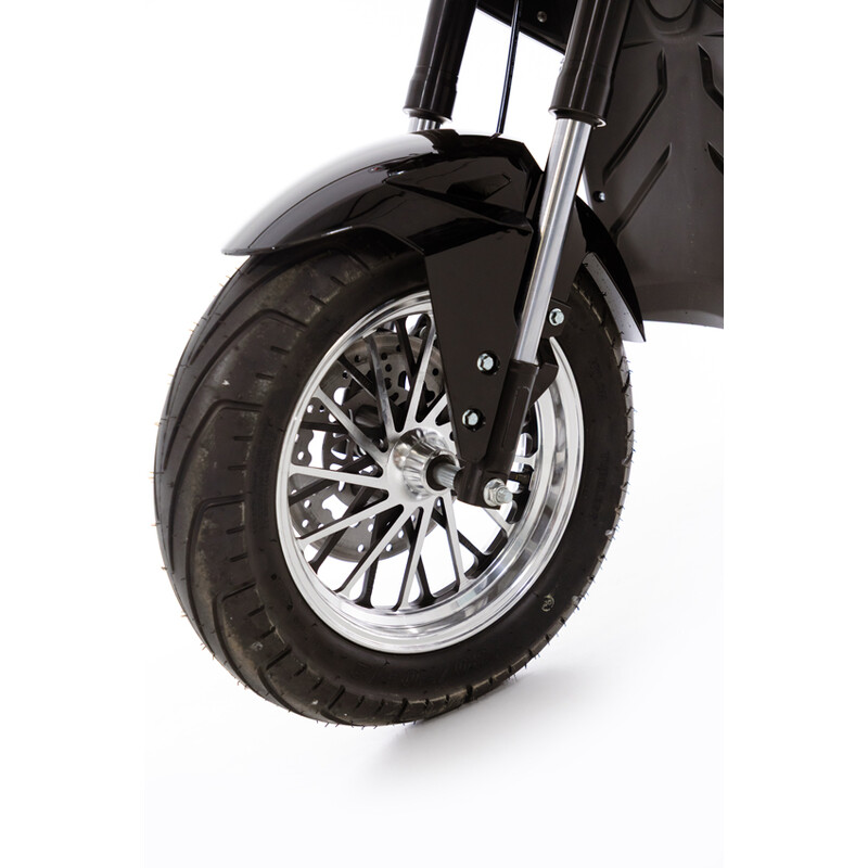 Motocicletă electrică e-Flex, neagră