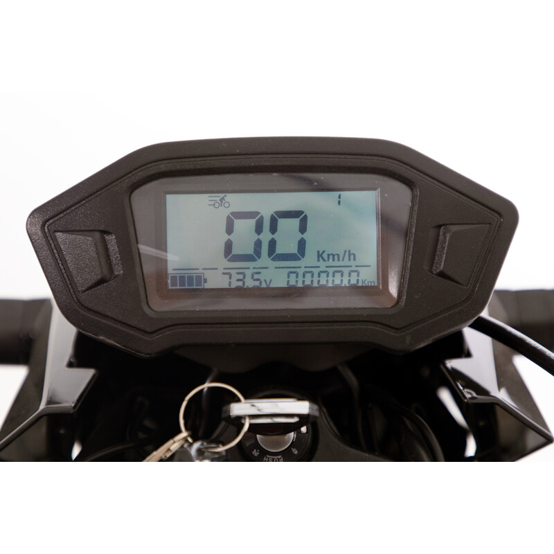 Motocicletă electrică e-Flex, neagră