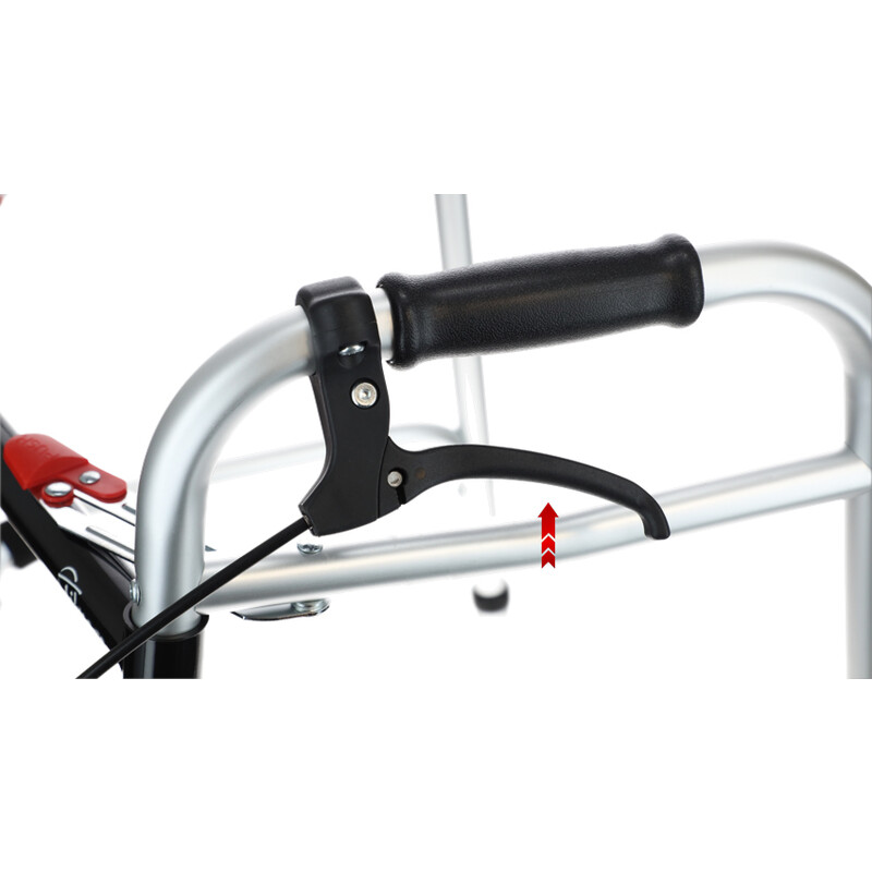 Cadru de mers pliabil cu roți