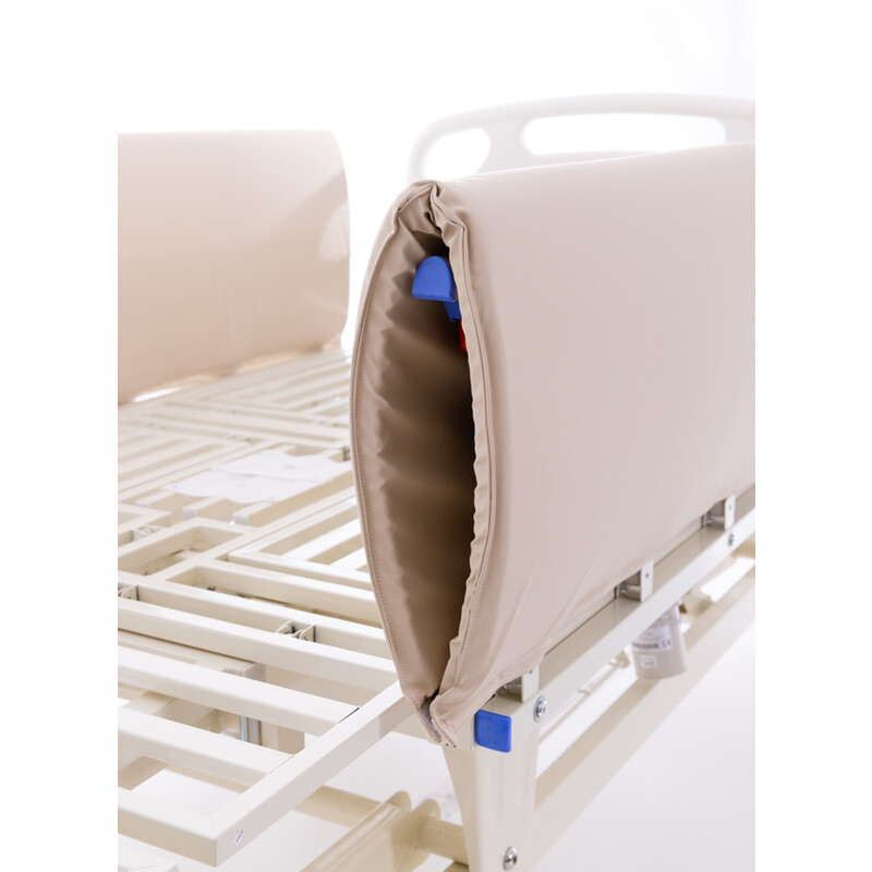 Huse de protecție pentru lateralele patului cu velcro, 1 pereche