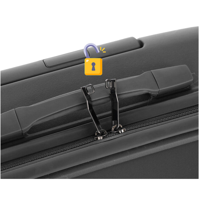 Valiză de călătorie, neagră