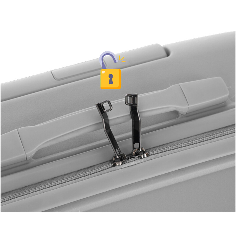 Valiză de călătorie, gri