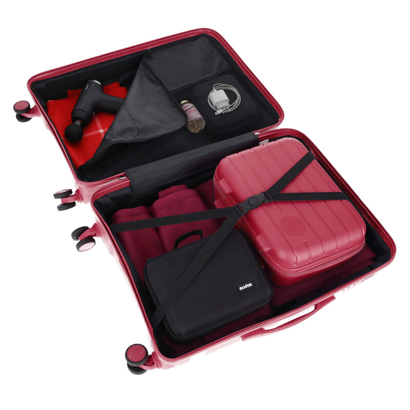 Valiză de călătorie, vișinie