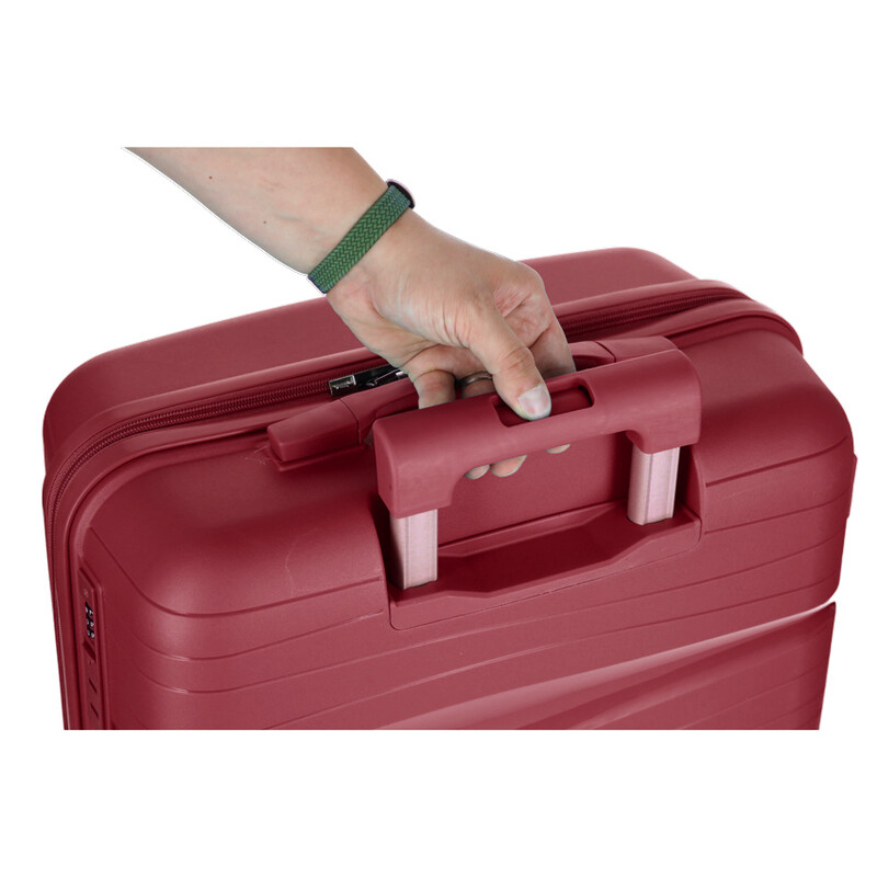 Valiză de călătorie, vișinie