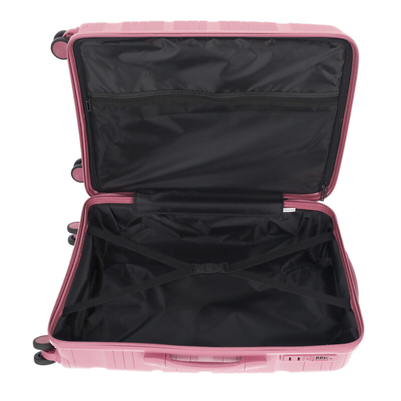 Valiză de călătorie, roz antic